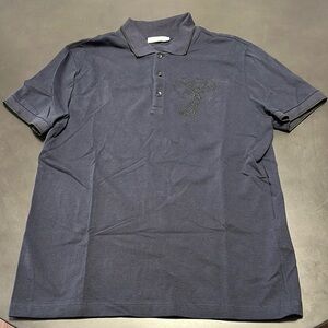 Versace Collection Navy Polo Shirt
